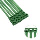 Brida Nylon 100%. Color Verde 3,6 x 200 mm. Bolsa 100 Unidades. Abrazadera Plastico, Organizador Cables, Alta Resistencia