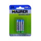 Pila Maurer Recargable HR-6 / AA (Blister 2 Piezas)