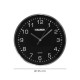 Reloj De Pared Ø 25 Cm Negro