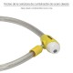 Cable Bicicleta Con Llave 18 Mm x 80 Cm Reforzado