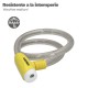 Cable Bicicleta Con Llave 18 Mm x 80 Cm Reforzado